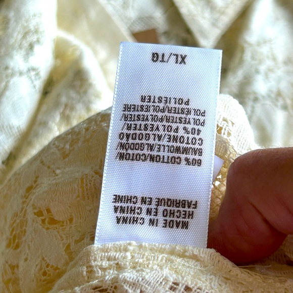 Lucky Brand Lace Top NWT - Picture 8 of 12